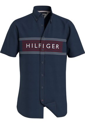 Camisa Para Hombre Azul Tommy Hilfiger