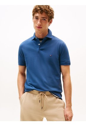 Polo Azul 1985 De Corte Regular Tommy Hilfiger