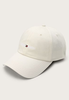 Gorra Beige-Blanco Tommy Jeans Essential Crossover Sport Cap