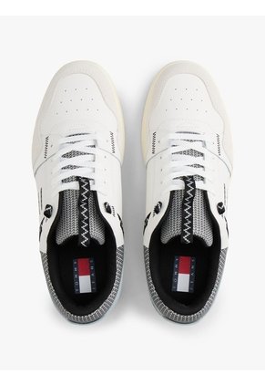 Tenis Blanco Retro Basket Tommy Hilfiger