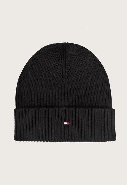 Gorro Negro Tommy Hilfiger