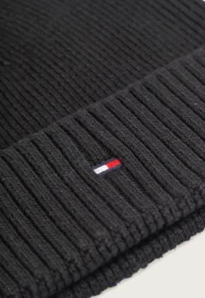 Gorro Negro Tommy Hilfiger