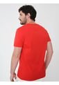 Camiseta Slim Fit Con Logo Bordado Hombre Rojo Tommy Hilfiger de Tommy Hilfiger