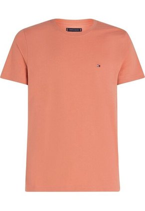 Camiseta Beige Essential Con Logo Tommy Hilfiger