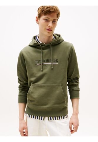Buzo Verde Brand Love Con Capota Tommy Hilfiger Tommy Hilfiger
