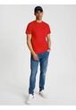 Camiseta Manga Corta Rojo Slim Fit Esencial En Algodón Tommy Hilfiger de Tommy Hilfiger