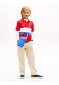 Polo Rojo De Algodón Con Diseño Moderno Para Niños Tommy Hilfiger de Tommy Hilfiger
