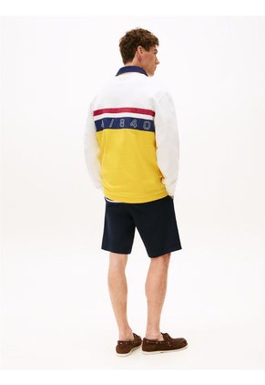 Polo Blanco Amplio De Rugby Hilfiger Sailing Tommy Hilfiger