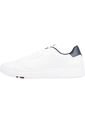 Tenis Elevated Cuero Con Suela Cupsole Hombre Blanco Tommy Hilfiger de Tommy Hilfiger