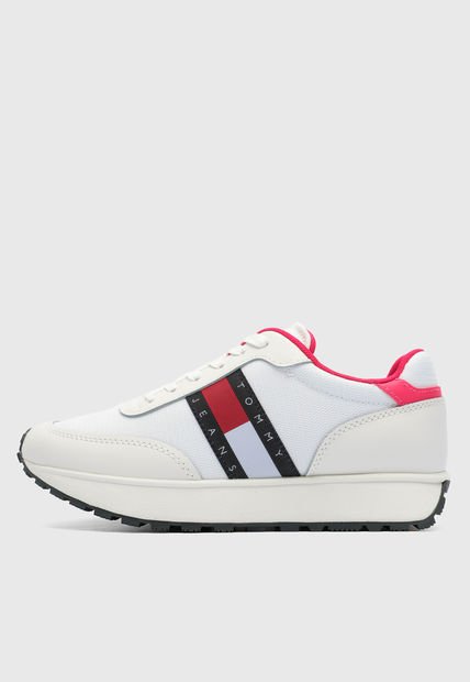 Tenis Blanco-Beige-Fucsia TOMMY HILFIGER