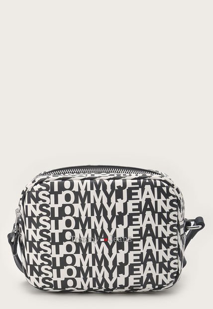 Bolso Manos Libres Blanco-Negro Tommy Jeans
