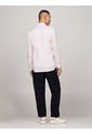 Camisa Th Flex Slim Con Microestampado Tommy Hilfiger de Tommy Hilfiger