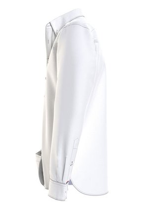 Camisa Blanca Oxford Con Logo Para Hombre Tommy Hilfiger