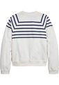 Saco Con Rayas Marineras Y Logo Niña Blanco Tommy Hilfiger de Tommy Hilfiger