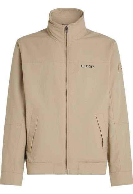 Chaqueta Beige Regatta Con Logo Tommy Hilfiger