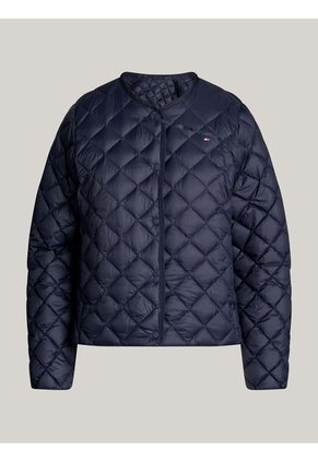Chaqueta Azul Acolchada Plegable Con Relleno Tommy Hilfiger