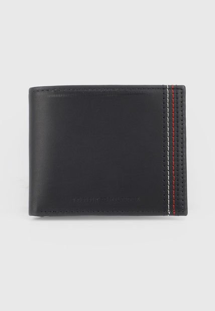 Billetera Azul-Mostaza Tommy Hilfiger