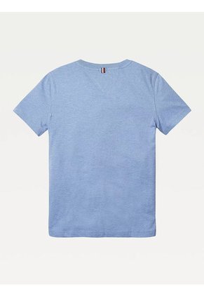 Camiseta Básica De Algodón Orgánico Para Niño Tommy Hilfiger