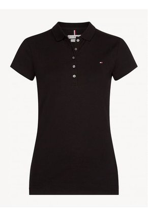 Polo Slim Negro Tommy Hilfiger