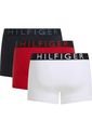 Pack Multicolor De 3 Calzoncillos Trunk Con Inscripción Tommy Hilfiger de Tommy Hilfiger