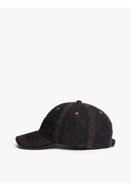 Gorra Negra De Béisbol Denim Heritage Tommy Hilfiger