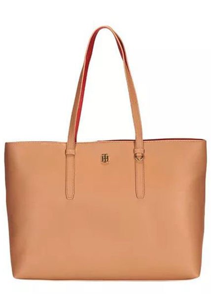 Bolso Grande Con Asa Mujer Marrón Tommy Hilfiger Mujer Marrón Tommy Hilfiger