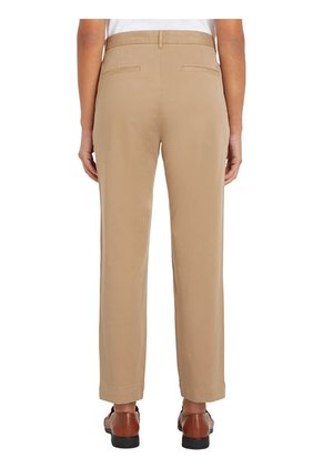 Pantalón Beige Stretch Chino De Corte Slim Tommy Hilfiger