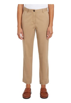 Pantalón Beige Stretch Chino De Corte Slim Tommy Hilfiger
