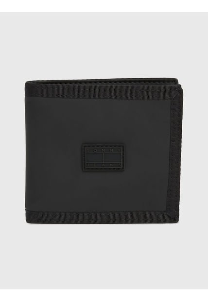 Billetera De Tommy Jeans Hombre Negro Tommy Hilfiger