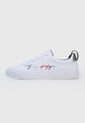 Tenis Lifestyle Blanco-Azul-Plateado Tommy Hilfiger Signature de Tommy Hilfiger
