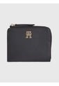 Cartera Mediana Fina Con Monograma Mujer Negro Tommy Hilfiger de Tommy Hilfiger