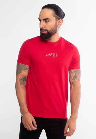 Camiseta TOMMY HILFIGER Rojo Tommy Hilfiger