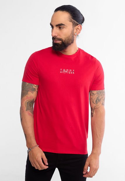 Camiseta TOMMY HILFIGER Rojo