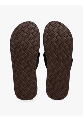 Sandalias Negro Con Tiras De Tejido Trenzado Tommy Hilfiger