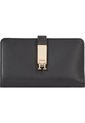 Billetera Negra Heritage Plegable Con Monograma TH Tommy Hilfiger de Tommy Hilfiger