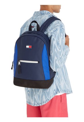 Morral Con Parche Hombre Azul Tommy Hilfiger