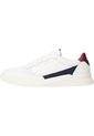 Tenis Elevated Cuero Tonal Hombre Blanco Tommy Hilfiger de Tommy Hilfiger