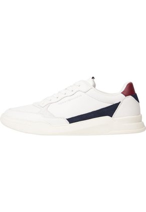 Tenis Elevated Cuero Tonal Hombre Blanco Tommy Hilfiger
