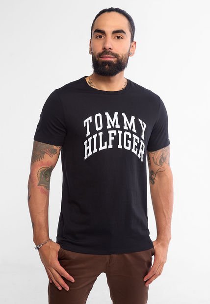 Camiseta TOMMY HILFIGER Negro