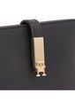 Billetera Negra Heritage Plegable Con Monograma TH Tommy Hilfiger de Tommy Hilfiger