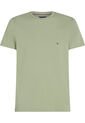 Camiseta Verde De Cuello Redondo Y Corte Extra Slim Tommy Hilfiger de Tommy Hilfiger