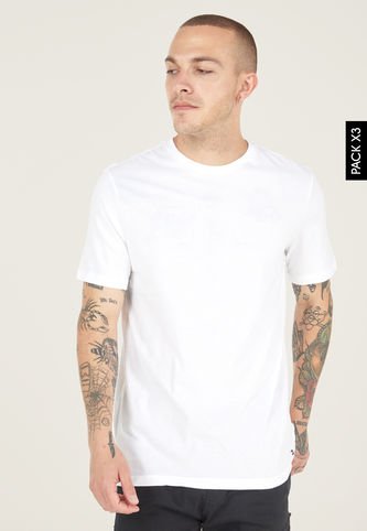 Tommy Hilfiger - Camiseta Trío Blanco Tommy Hilfiger