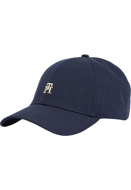 Gorra Azul Chic De Seis Paneles Tommy Hilfiger