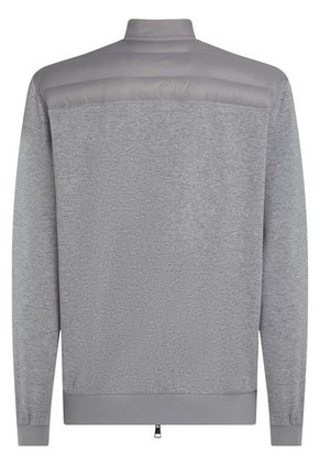 Chaqueta Gris Acolchada Con Cuello Levantado Tommy Hilfiger