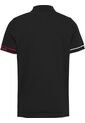 Polo Negro De Corte Slim Con Logo Tommy Jeans de Tommy Hilfiger