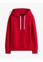 Buzo Rojo Con Capota Y Logo Bordado Tommy Hilfiger de Tommy Hilfiger