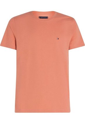 Camiseta Beige Essential Con Logo Tommy Hilfiger