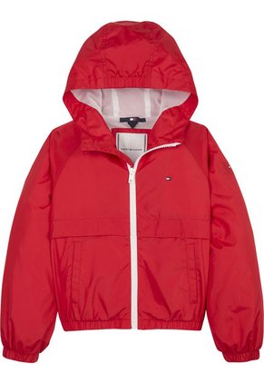 Chaqueta Essential Con Gorro Niña Rojo Tommy Hilfiger