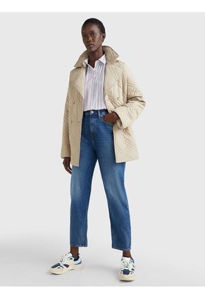 Jeans Azul De Talle Alto Con Corte Globo Amplio Tommy Hilfiger
