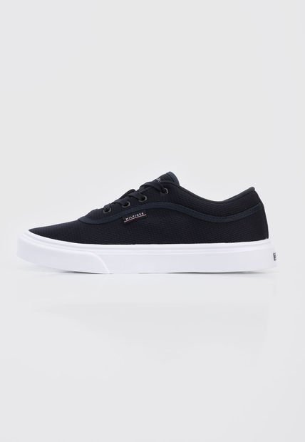 Tenis Lifestyle Azul Navy-Blanco Tommy Hilfiger Core Lightwight Waffle Mesh